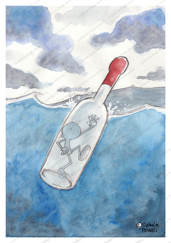 message bottle
