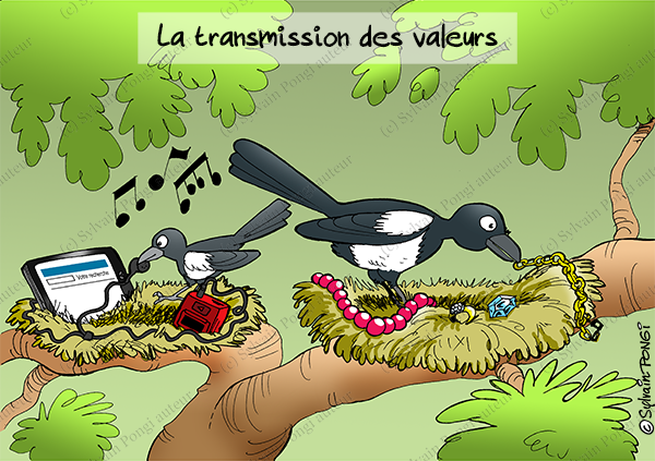transmission valeurs