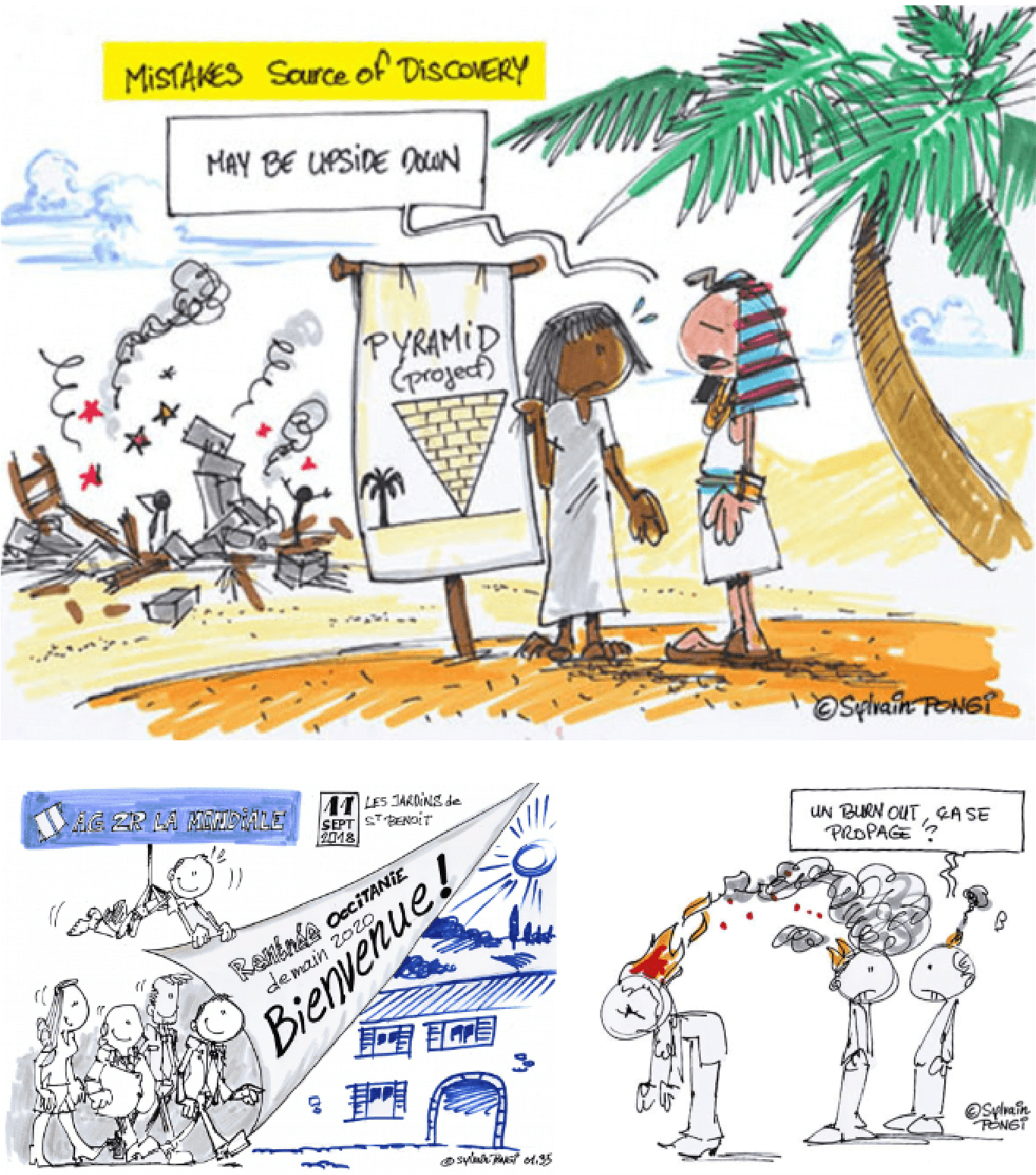 Dessins En Direct Sylvain Pongi