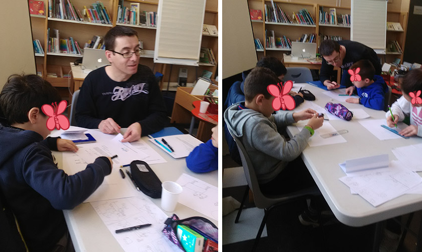 animation culturelle atelier dessin et exposition