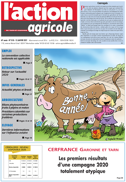 une voeux agricoles