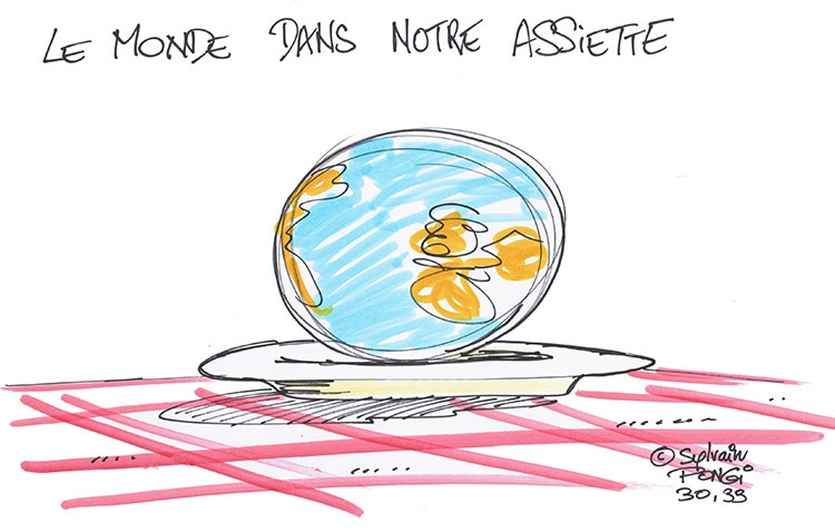 le monde dans notre assiette