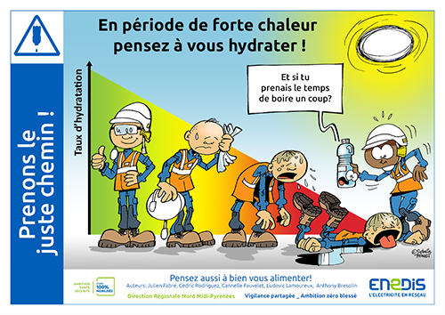 affiche sensibilisation sécurité