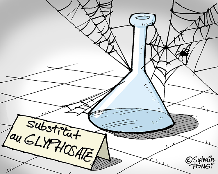 glyphosate dessin de presse