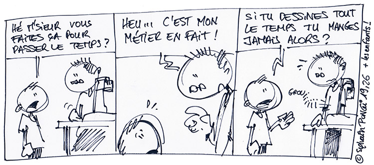 bande dessinée en direct