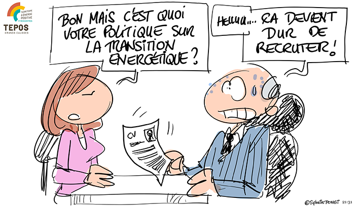 dessin en direct recrutement rural