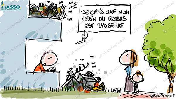 dessin en direct diogene