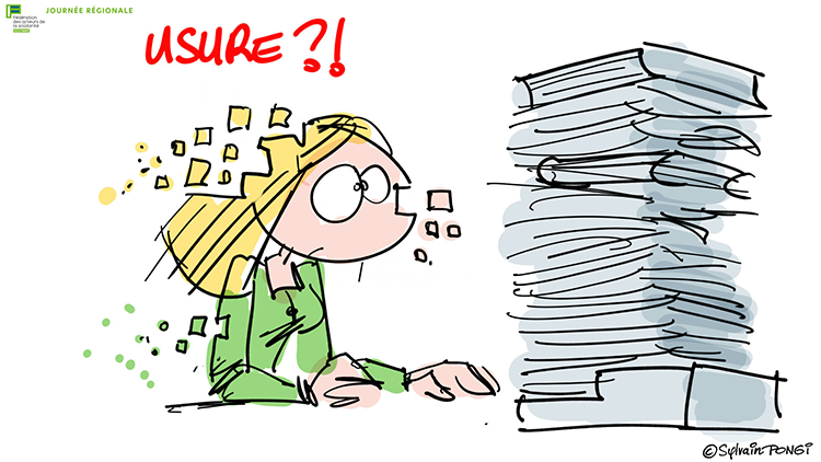 dessin en direct surcharge travail