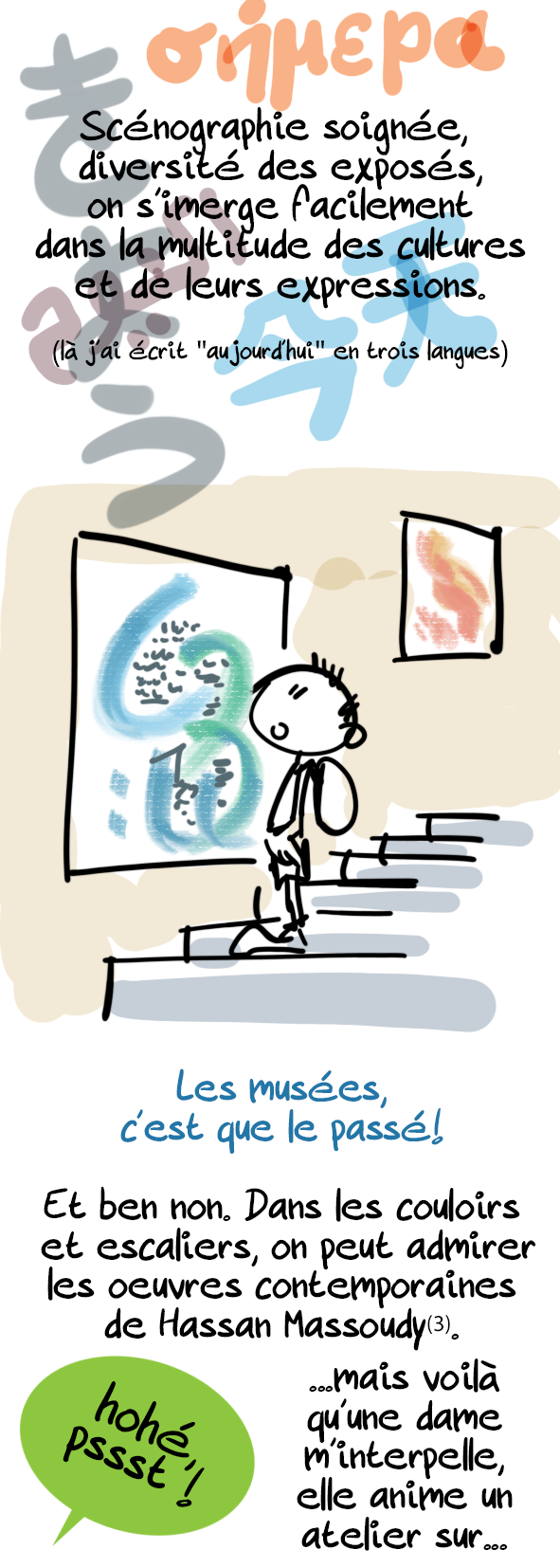 musée champollion dessiné