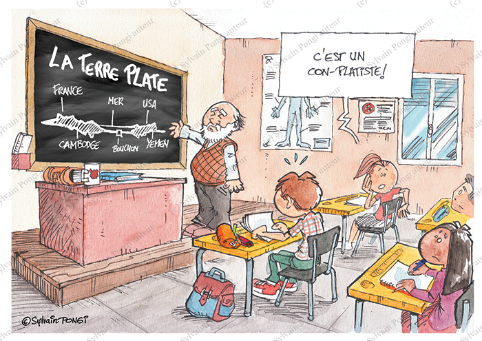 sylvain pongi dessin d'humour