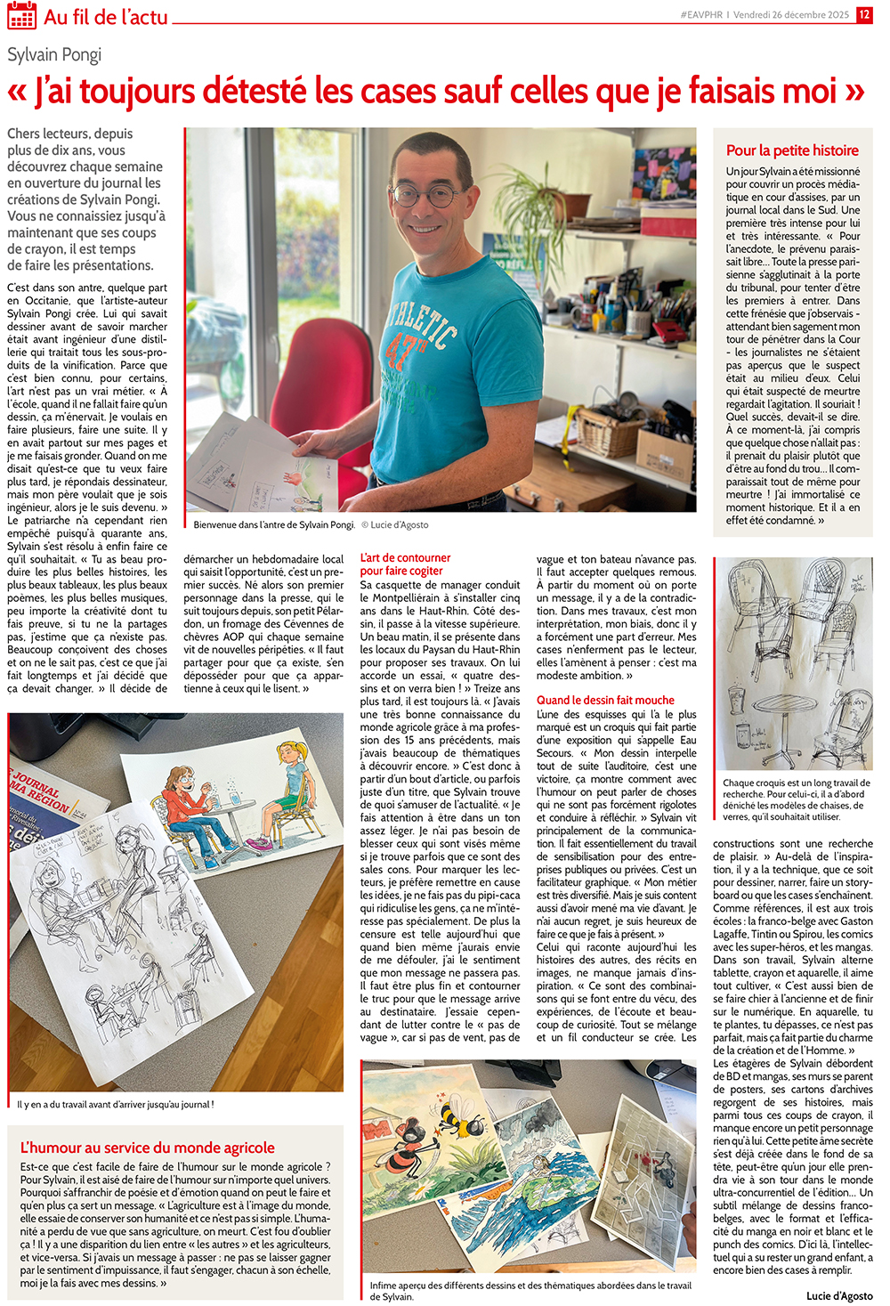 sylvain pongi par lucie d'agosto