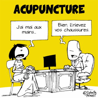 acupuncture (c) sylvain pongi auteur