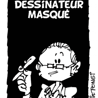 dessinateur masqué