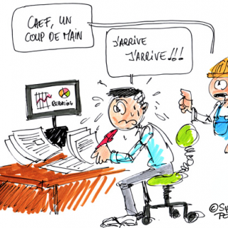 reporting et management © Sylvain Pongi auteur