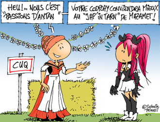 cosplay et costume d'antan