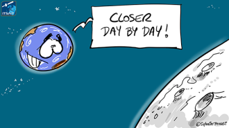 moon navigation and timing